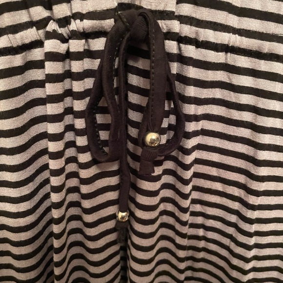 Ricki’s grey and black striped dress with drawstring waist in medium - Picture 6 of 8